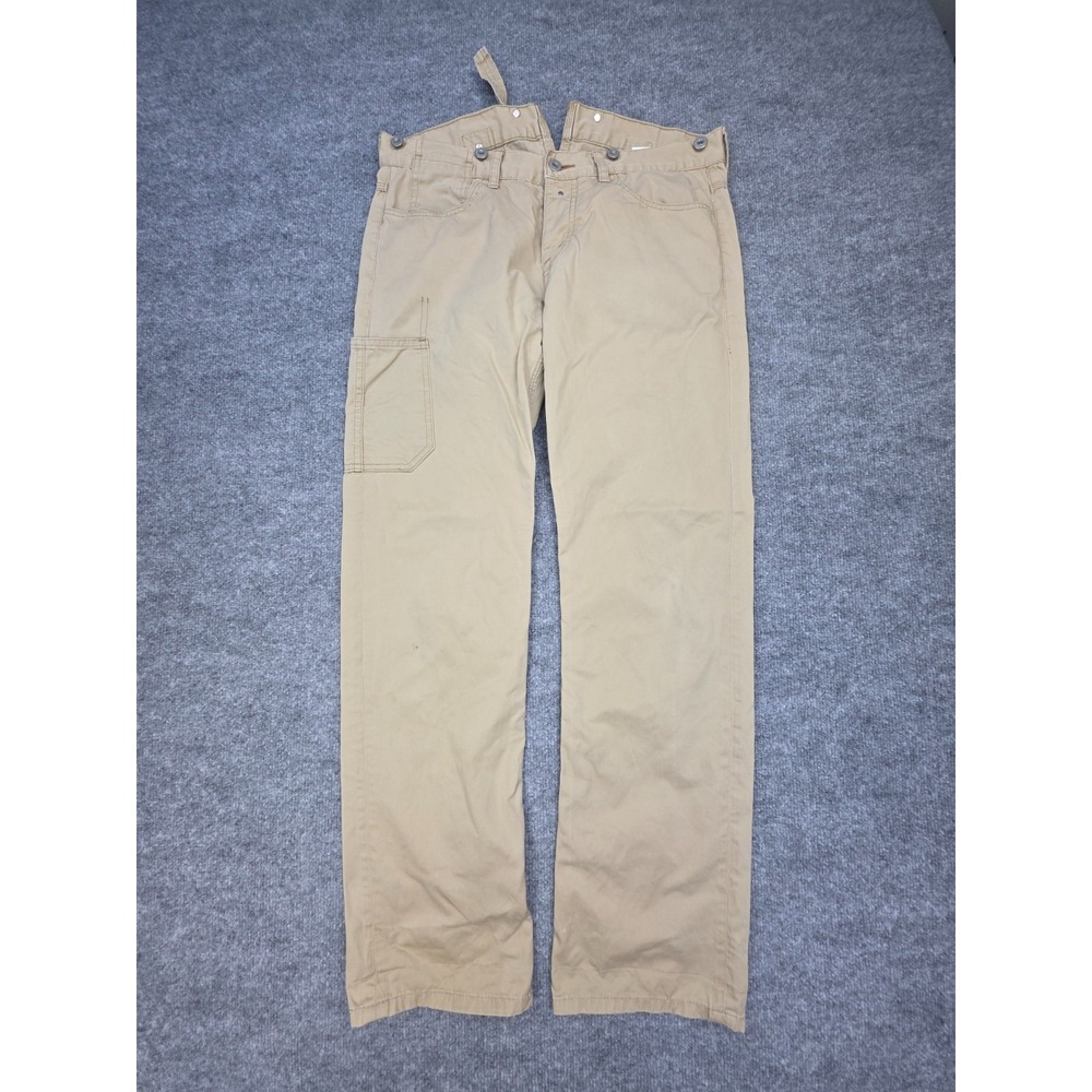 Junya Watanabe Comme des Garçons Trousers Men's L (33 x 31) Beige Cinch Back